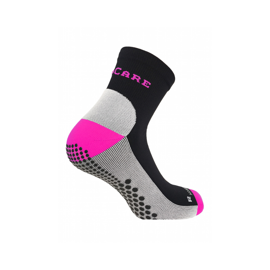 Supcare Korte Kompressionsstrømper Med Grip Pink