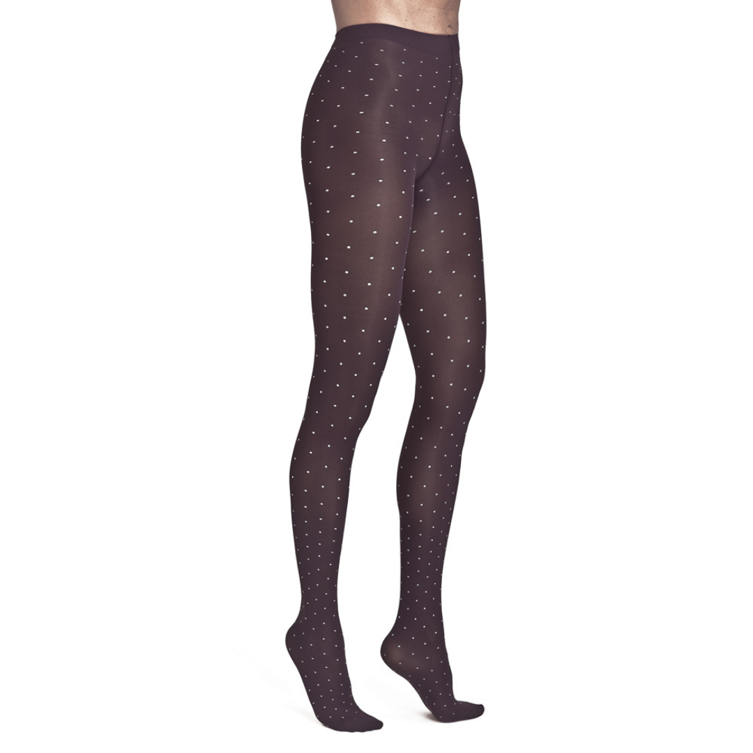 Solidea Støttestrømpebukser, Marlene 70 denier (med prikker)