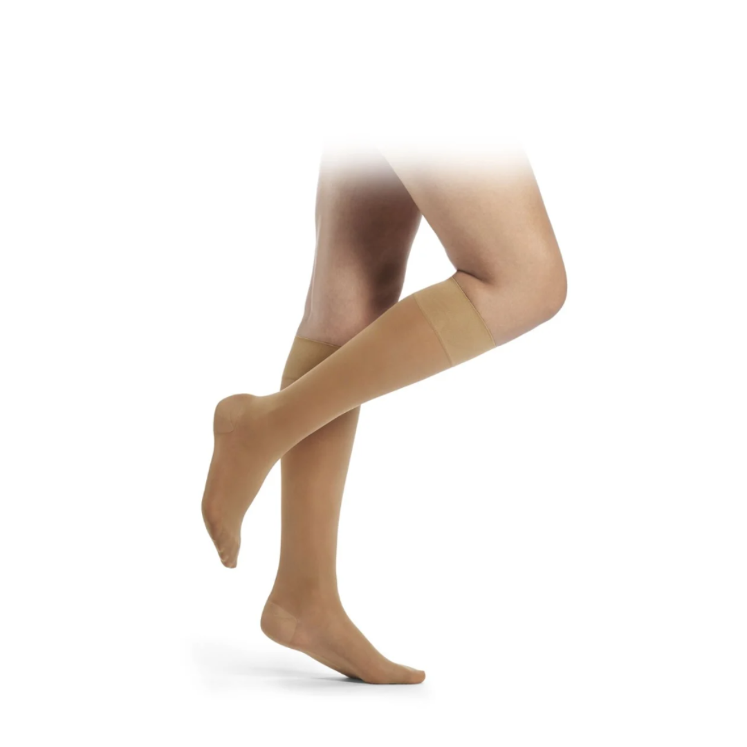 Sigvaris Delilah Knælange Støttestrømper, Nylon, 70 denier