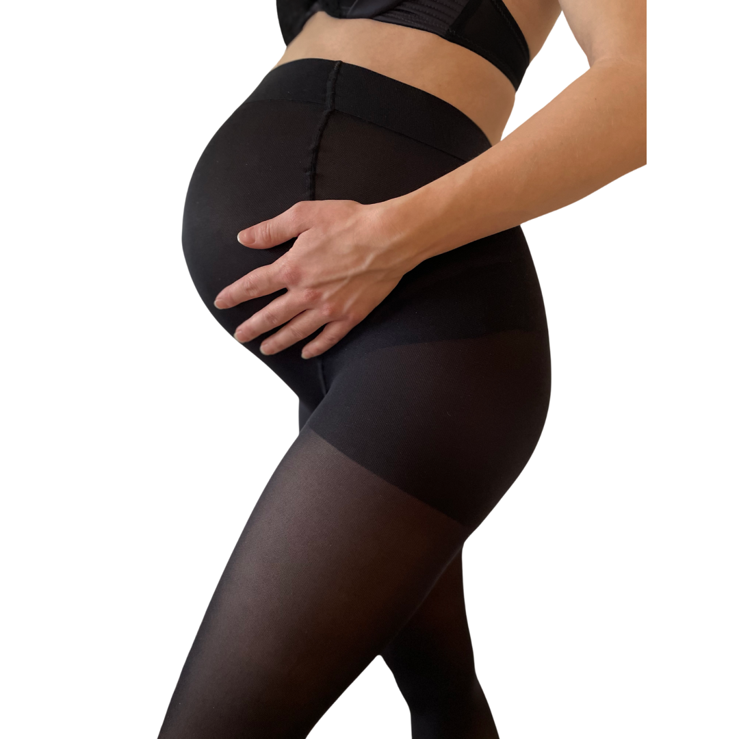 SupCare Graviditets Støttestrømpebukser Nylon, 140 denier