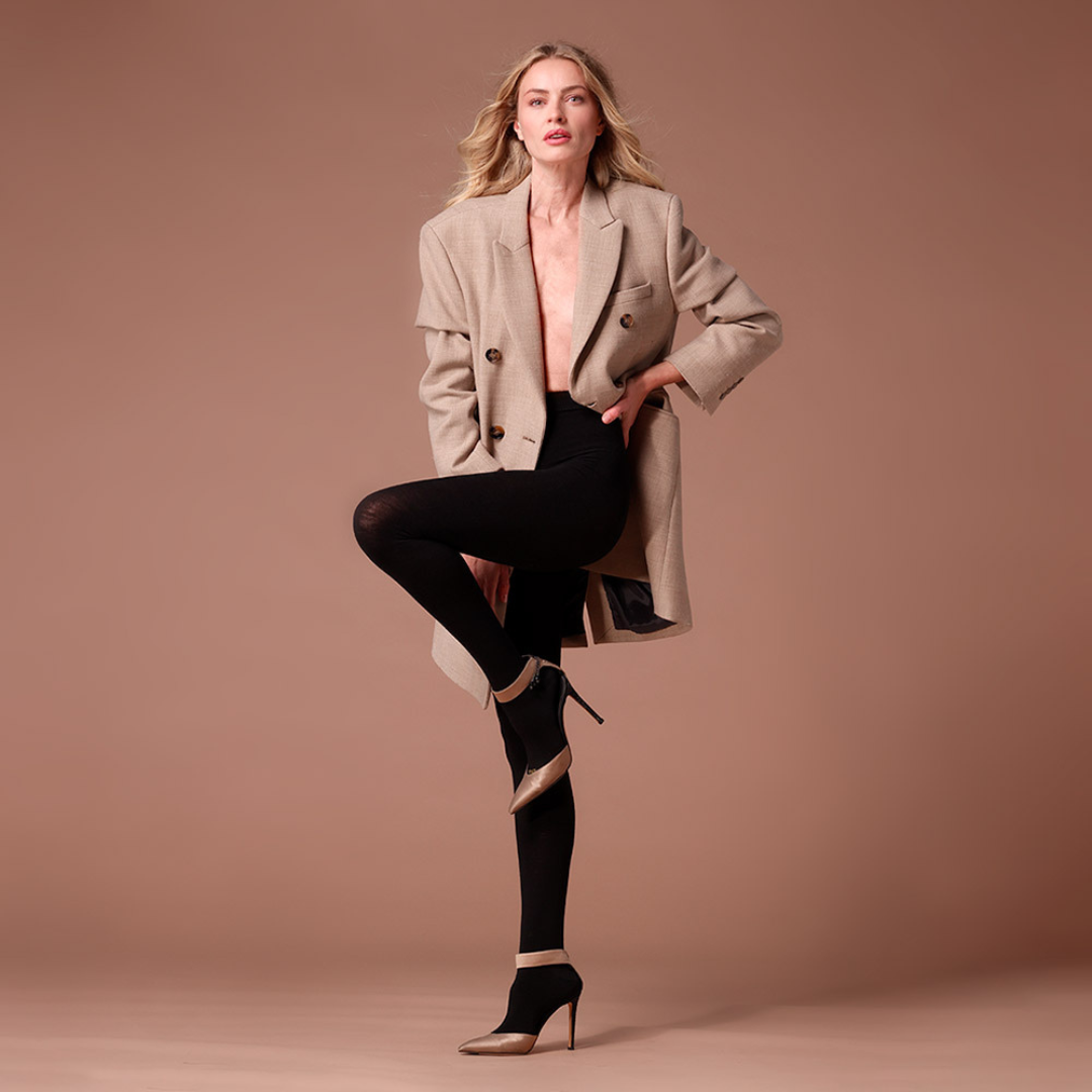 Solidea Støttestrømpebukser Essentia, Merino Jasmine