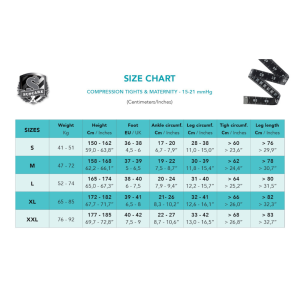 SupCare Graviditets Stoettestroempebukser Nylon, 70 Denier, Sort (5)