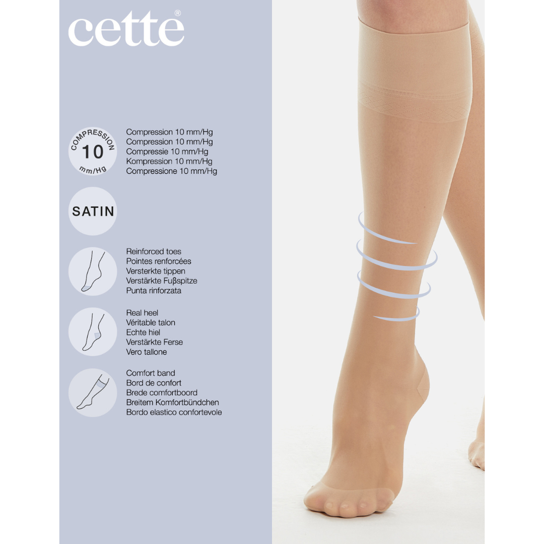 Cette Active nylonstroemper natur (2)